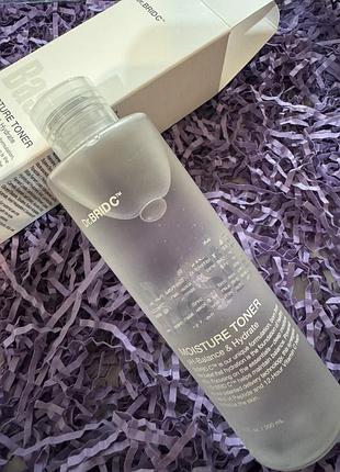 Легкий увлажняющий тонер dr.brid c ph balance & hydrate. очищающий тоник