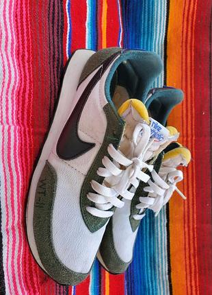 Кроссовки nike waffle trainer 2 athletic club "white pro green" 40р
​