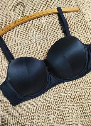 Бюстгальтер плотная чашка 75 с , 80 в , шелк, intimissimi