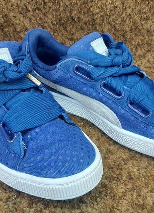 Женские оригинальные кроссовки puma basket 39 размер.