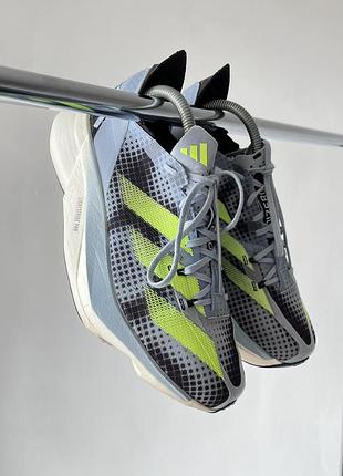 Бігові флагманські кросівки adidad adizero adios pro 3 running shoes blue lemon ig3132