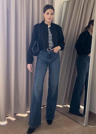 Джинси zara wide leg