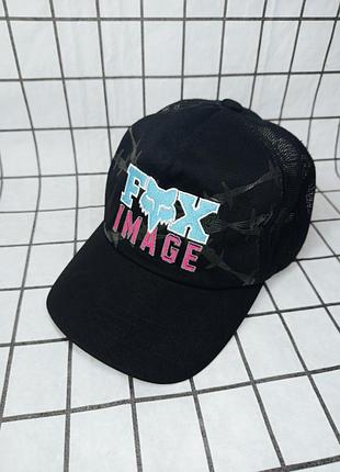 Кепку-тракер fox racing barb wire snapback
