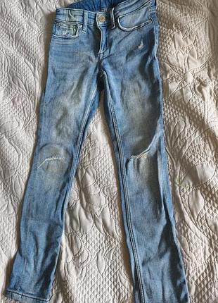 Джинси skinny fit&denim 122р. для дівчинки від 5-6років
