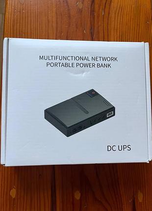 Дбж для роутера.mini upc dc1018l 5v/9v/12v від 4 акб 18650 18w резервне живлення.безперебійник