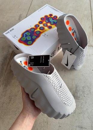 Тапочки nike mind 001 grey