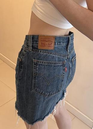 Джинсова юбка levis 2