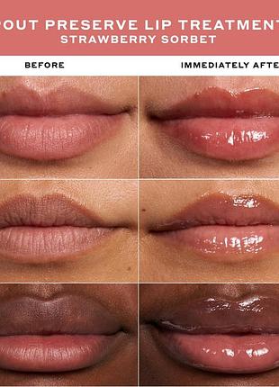 Средство для ухода за губами olehenriksen pout preserve peptide lip treatment strawberry sorbet