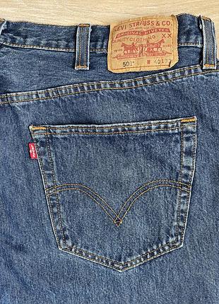 Джинси чоловічі класичні levi’s 501 розмір w40 l32