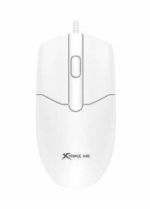 Миша комп'ютерна провідна xtrike me gm-124 | 1000dpi | white