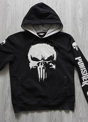 Marvel punisher худи размер м, состояние отличное