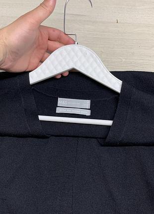 Жіночий легкий мериносовий светр m&s преміум 100% wool тонкий базовий трикотажний джемпер кофта розмір xs-s (40-42 ua) ідеальний стан 3