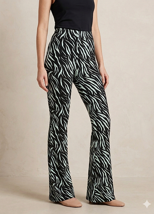 Женские черно-белые брюки topshop размер eur 36