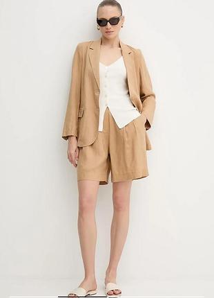 100% лен. шорти бермуди united colors of benetton италия р. s-m
