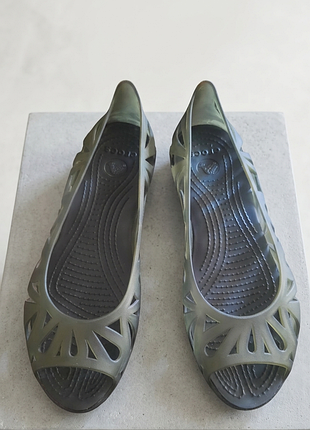 Балетки crocs p.w 8 наш р. 38 стелька 25 см