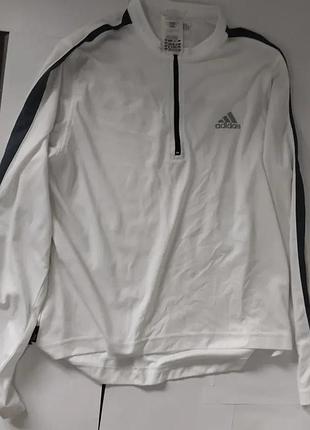 Женская белая кофточка adidas размера l