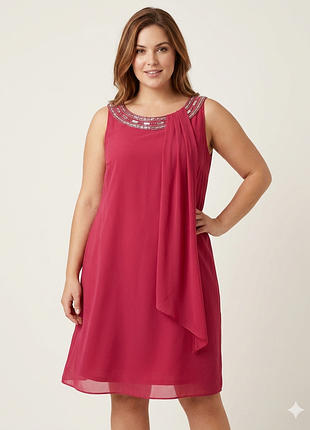 Женское розовое вечернее платье dorothy perkins размер eur 50