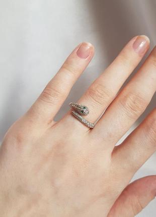 Минималистичная кольца кольцо молния змея кольцо кольцо под серебро