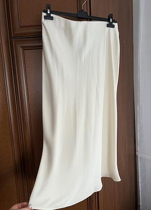 Атласна спідниця zara