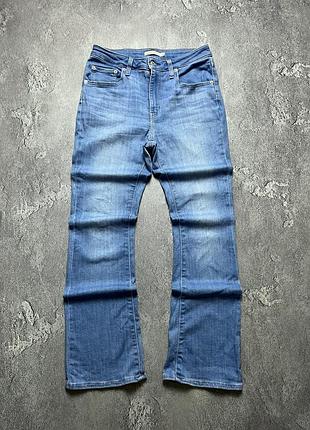 Vintage винтажные  женские джинсы levis bootcut flared будкат клеш size 30 размер 30