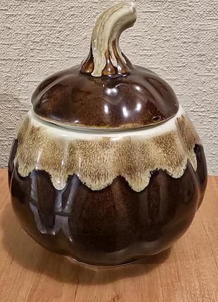 Горщик для запікання, глазурований