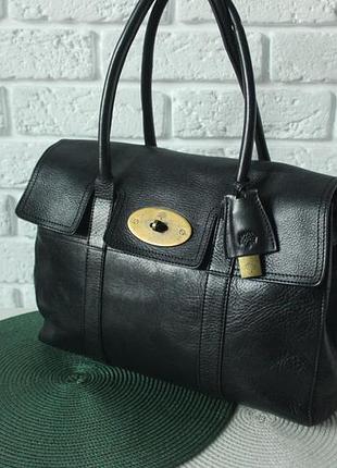Mulberry сумка из натуральной кожи. код.