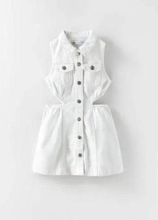 Сукня джинсова zara дитяча 8-9 років