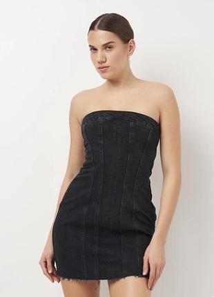 Сукня  zara джинсова s розмір