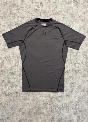 Компрессионная футболка under armour heatgear® compression short sleeve (оригинал)