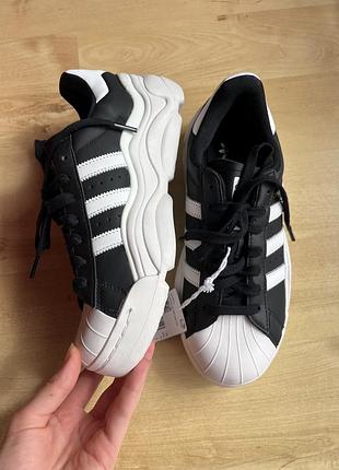 Adidas superstar шкіряні кеди кросівки
