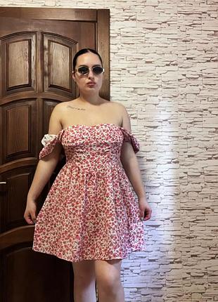 🌸рожева сукня розмір m-l 40-42