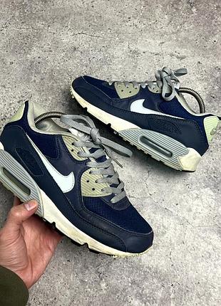 Кроссовки nike air max 90 "midnight navy"