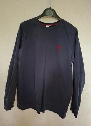 Чоловічий реглан polo синього кольору. 3