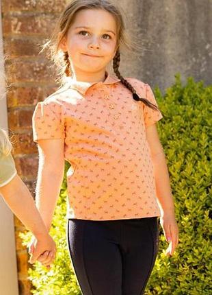 Футболка поло lemieux mini polo shirt -sherbet