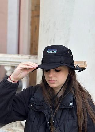 Patagonia панамка на утяжках патагонія капелюха стильна літня панамка водонепроникна літня панама з вишитим логотипом