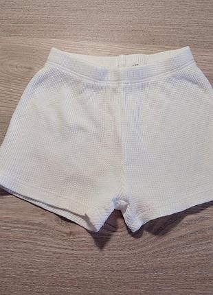 Белые шорты zara