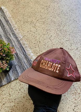 Vintage very rare charlote basket nba cap retro 90s кепка чоловіча нба