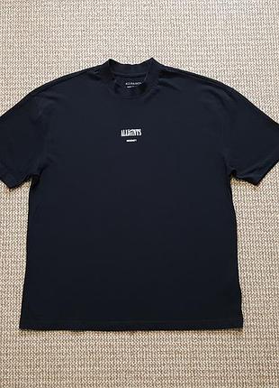 All saints burman crew t shirt футболка oversized heavy cotton оригинал (m)