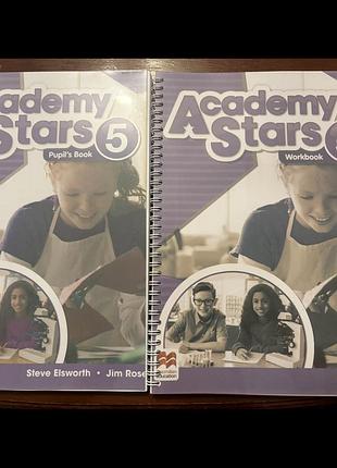 Підручник та зошит academy stars 5