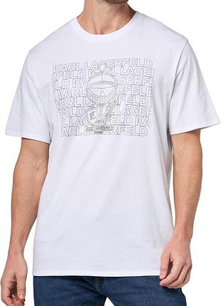 Karl lagerfeld футболка, оригинал, хлопок, размер 2xl