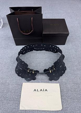 Пояс alaia черный