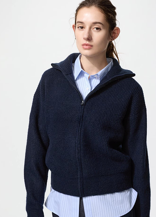 Кардиган на блискавці uniqlo (480490)