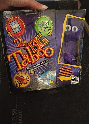 Настольная игра the big taboo parker