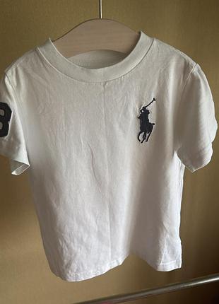 Детская оригинальная футболка polo ralph lauren.
