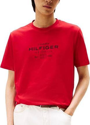 Tommy hilfiger футболка, яркая, оригинал, размер xl