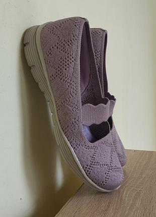 Женские слипоны  skechers seager air-cooled memory foam ( 25 см) 6
