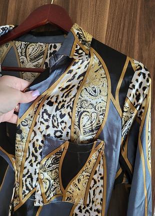 Платье атласное 4