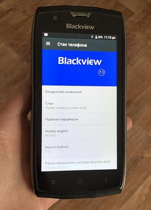 ! броньований ! nfc ! смартфон blackview bv7000 grey ! 3