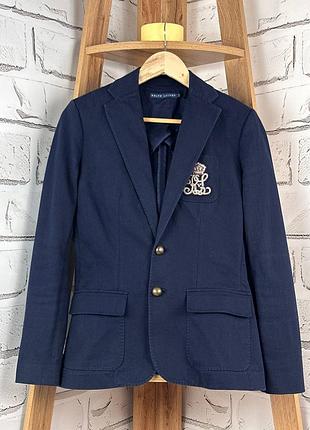 Пиджак женский ralph lauren синий жакет размер s