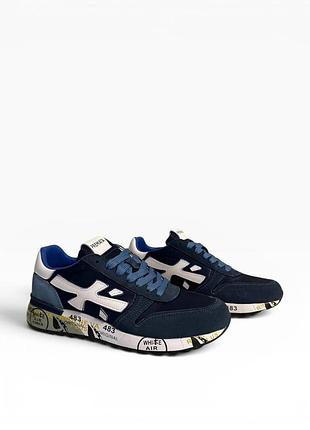 Premiata mick black blue white 4